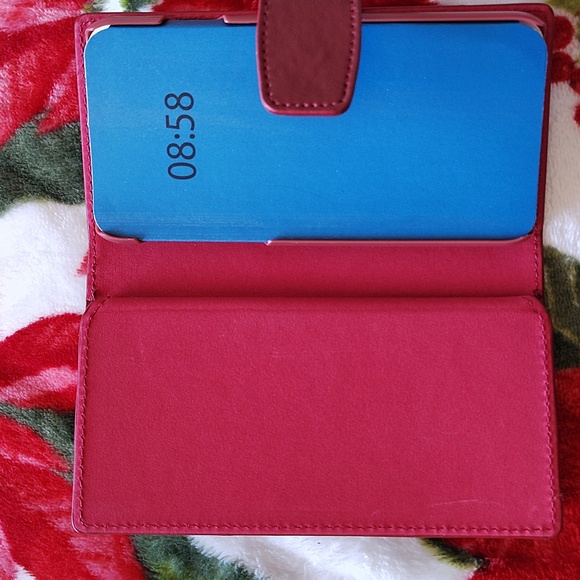 Reiko Leather Wallet Case for iPhone 7 ( Red ) - Picture 6 of 7